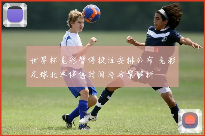 世界杯竞彩暂停投注安排公布 竞彩足球北单停售时间与方案解析