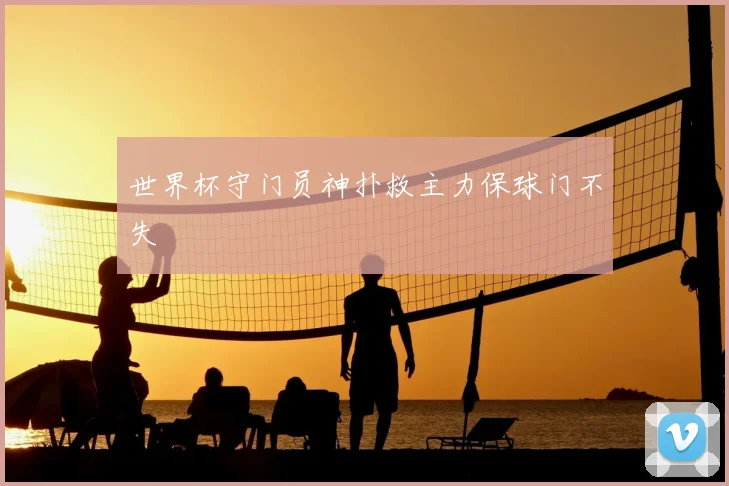 世界杯守门员神扑救主力保球门不失