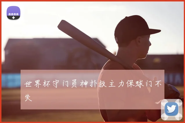 世界杯守门员神扑救主力保球门不失